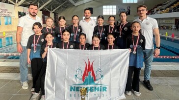Nevşehir Belediyesi Sutopu Kadrosu Türkiye 3.sü Oldu
