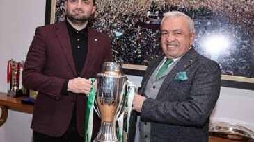 Nilüfer Belediye Başkanı Şadi Özdemir’den Bursaspor’a Coşkulu Ziyaret