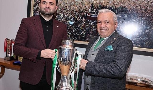 Nilüfer Belediye Başkanı Şadi Özdemir’den Bursaspor’a Coşkulu Ziyaret