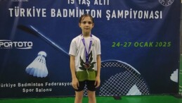 Osmangazili genç badmintoncudan gururlandıran muvaffakiyet
