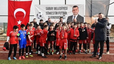 Saray Belediyesi Sömestir Futbol Turnuvası sona erdi