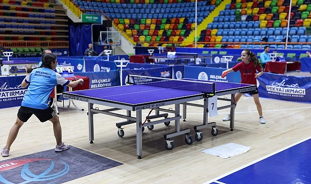 Sporun Merkezi Selçuklu Masa Tenisi Karşılaşmalara Konut Sahipliği Yaptı