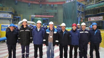 Tianwan Ngs’nin 7. Güç Ünitesi’nde Açık Reaktöre İlişkin Tüm Güvenlik Sistemlerinin Temizlenmesine Başlandı