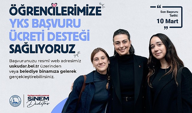 Üsküdar Belediyesi’nden YKS’ye Girecek Öğrencilere Takviye