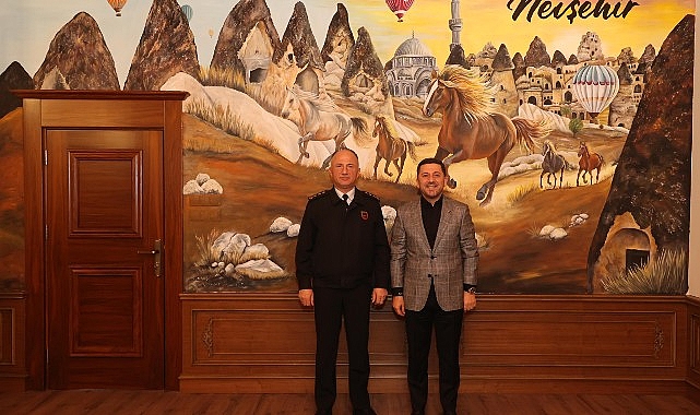 Vilayet Jandarma Kumandanı Numan Öksüz’den Lider Arı’ya İade-i Ziyaret