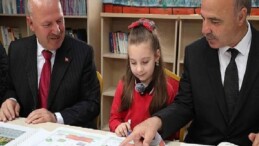 23 Nisan Ulusal Egemenlik ve Çocuk Bayramı’nda Ulugazi İlkokulu’nda Temsili Başkanlık Heyecanı