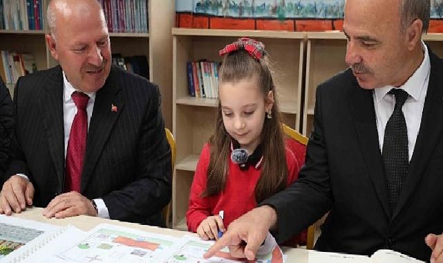 23 Nisan Ulusal Egemenlik ve Çocuk Bayramı’nda Ulugazi İlkokulu’nda Temsili Başkanlık Heyecanı