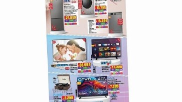 A101’de 8 Mayıs’ta Elektronik ve Beyaz Eşya Fırsatları Başlıyor