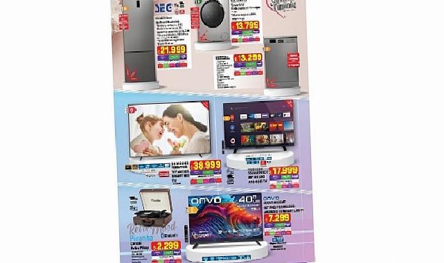 A101’de 8 Mayıs’ta Elektronik ve Beyaz Eşya Fırsatları Başlıyor