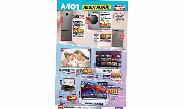 A101’de Bu Hafta Teknolojik ve Beyaz Eşya Fırsatları