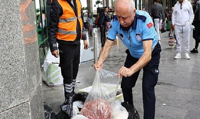 Antalya Büyükşehir Belediyesi Zabıtası ve Güvenlik Ekipleri Usulsüz Et Taşımacılığına Geçit Vermedi