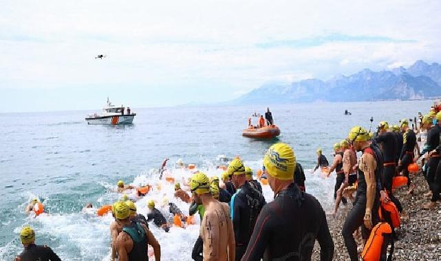 Antalya’da Uluslararası Açık Su Yüzme Yarışları Büyük Heyecanla Gerçekleşti