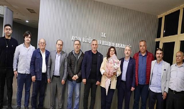 Aydın Büyükşehir Belediye Başkanı Özlem Çerçioğlu’na Nazilli Afyonlular Derneği ve CHP Aydın İl Başkanı’ndan Ziyaret