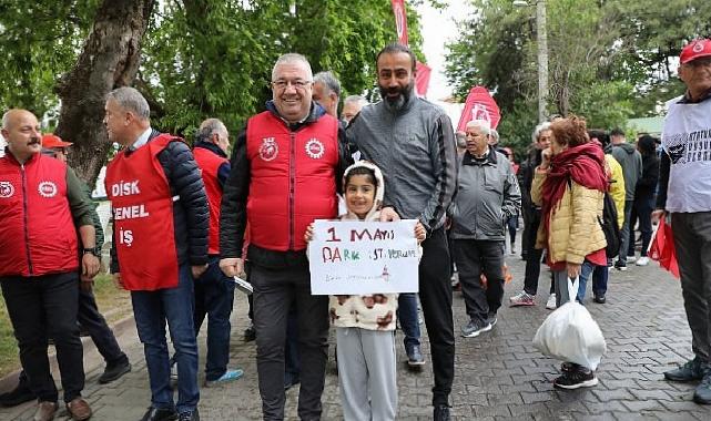 Edremit’te 1 Mayıs Emek ve Dayanışma Günü Coşkuyla Kutlandı