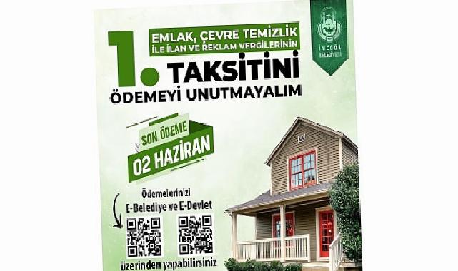 İnegöl Belediyesi 2025 Yılı Vergi Ödemeleri Başladı