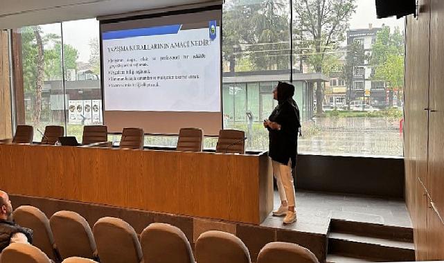 İnegöl Belediyesi’nden Personeline Resmi Yazışma Kuralları Eğitimi