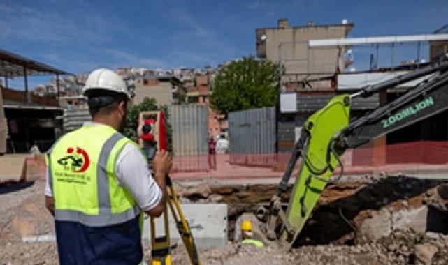 İzmir Büyükşehir Belediyesi’nden Yağmur Suyu ve Atık Su Hattı Projesinde Yüzde 60 İlerleme