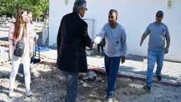 Kemer Belediye Başkanı Necati Topaloğlu’nun Sahadaki Çalışma İncelemeleri