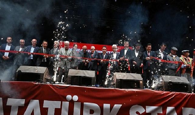 Kumluca Atatürk Stadyumu’nun Resmi Açılışı Gerçekleştirildi