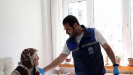 Mudanya Belediyesi Sağlık ve Destek Birimi ile İhtiyaç Sahiplerinin Yanında