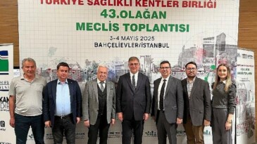 Türkiye Sağlıklı Kentler Birliği’nin 43. Olağan Meclis Toplantısı ve Bursa’da Düzenlenecek DSÖ Etkinliği