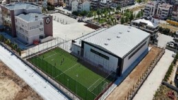 Ahmet Çalık Kapalı Spor Salonu ve Yapay Çim Alanı’nın Üretimi Tamamlandı