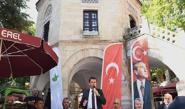 Başkan Aydın müjdeyi verdi Kozahan aslına uygun yenileniyor