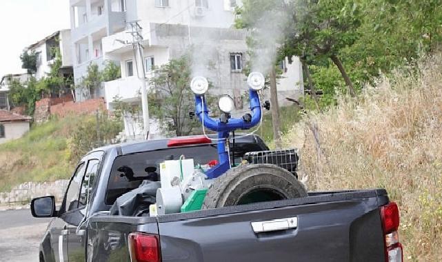 Bayraklı’da haşereyle çaba sürüyor