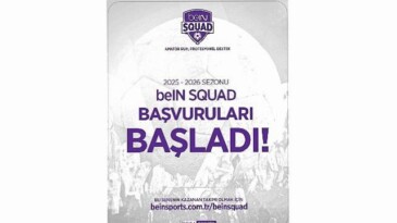 beIN SPORTS’tan Amatör Futbola Büyük Takviye: beIN Squad 2. Devir Müracaatları Başladı!