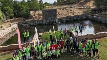 Bisikletseverler Konya Büyükşehir’in Yeni Oluşturduğu Tarihi Rotada Pedal Çevirdi