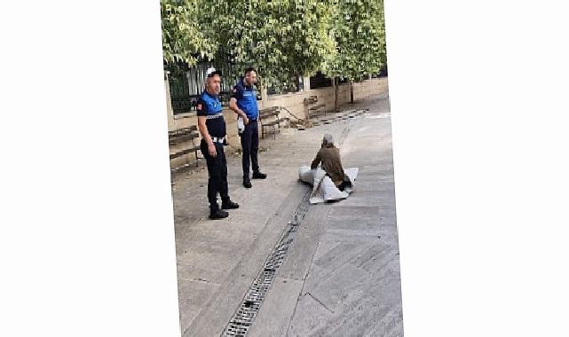 Büyükşehir zabıtasından yardım eli