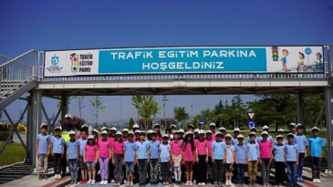 Büyükşehir’in Trafik Eğitim Parkı’na ağır ilgi