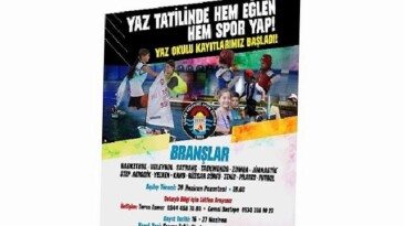 Çeşme Belediye Spor Kulübü Yaz Spor Okulu müracaatları başladı