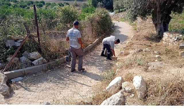 Efes Selçuk Belediyesi Paklık İşçilerinden Bayram Tatili Akabinde Ağır Mesai