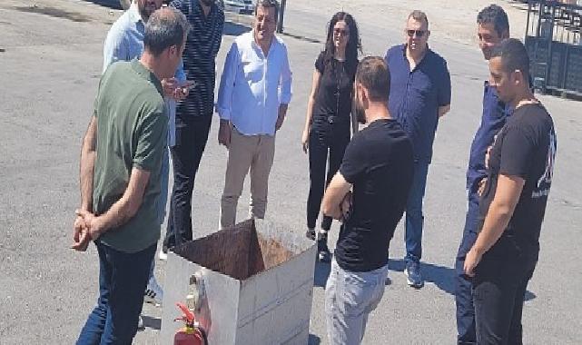 Gölcük Belediyesi Personeline Yangın Eğitimi Verildi