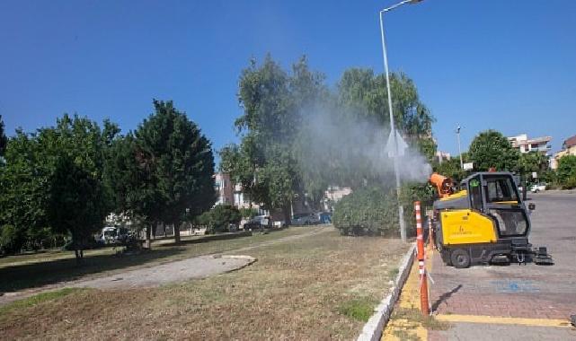 Güzelbahçe Belediyesi üç ay sürecek kapsamlı ilaçlama çalışması başlattı