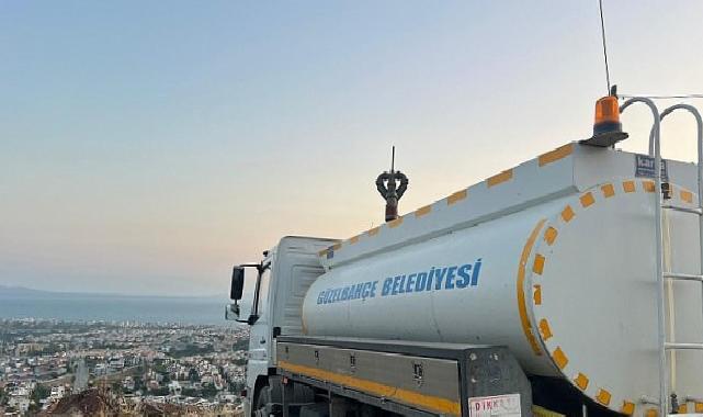 Güzelbahçe Belediyesi’nden yangın Teyakkuzu