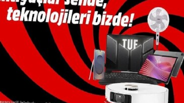 “İhtiyaçlar Sizde, Teknolojileri MediaMarkt’ta” Kampanyası ile teknoloji alışverişinin tam zamanı!