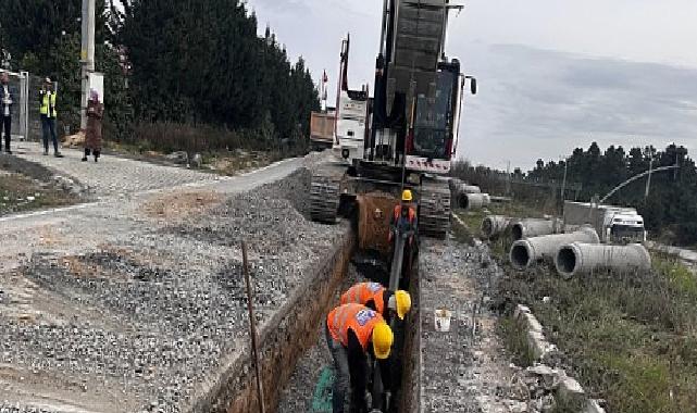 İSU, Çayırova’da Hummalı Altyapı Çalışmaları Gerçekleştiriyor