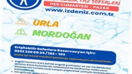 İZDENİZ’in Yaz Seferleri ile istikamet Urla ve Mordoğan