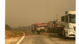 İzmir itfaiyesi tüm gücüyle alanda