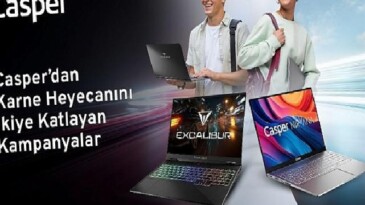 Karne coşkusu teknoloji ile buluştu Casper’dan karne heyecanını ikiye katlayan kampanyalar