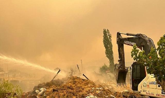 Kartepe Belediyesi’nden Taraklı Yangınına Müdahale Desteği
