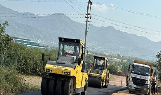 Kartepe’de Asfalt Çalışmaları Tüm Süratiyle Sürüyor