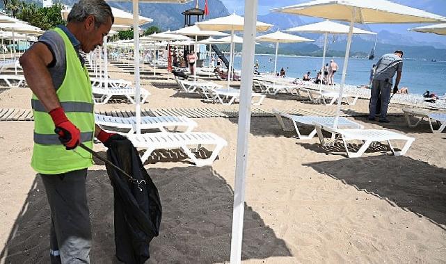 Kemer Belediyesi’nin mavi bayrak gururu
