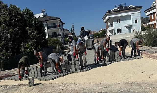 Kemer’de altyapı çalışmaları