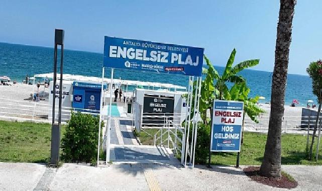Konyaaltı Manisiz Plaj yaza hazırlanıyor