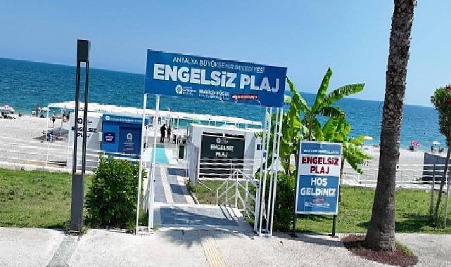 Konyaaltı Manisiz Plaj yaza hazırlanıyor