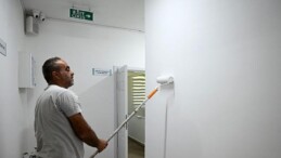 Kurs merkezinde tadilat çalışmaları