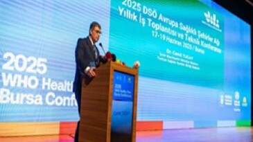 Lider Tugay’dan Bursa’da düzenlenen DSÖ Avrupa Sağlıklı Kentler Ağı Konferansı’nda barış iletisi